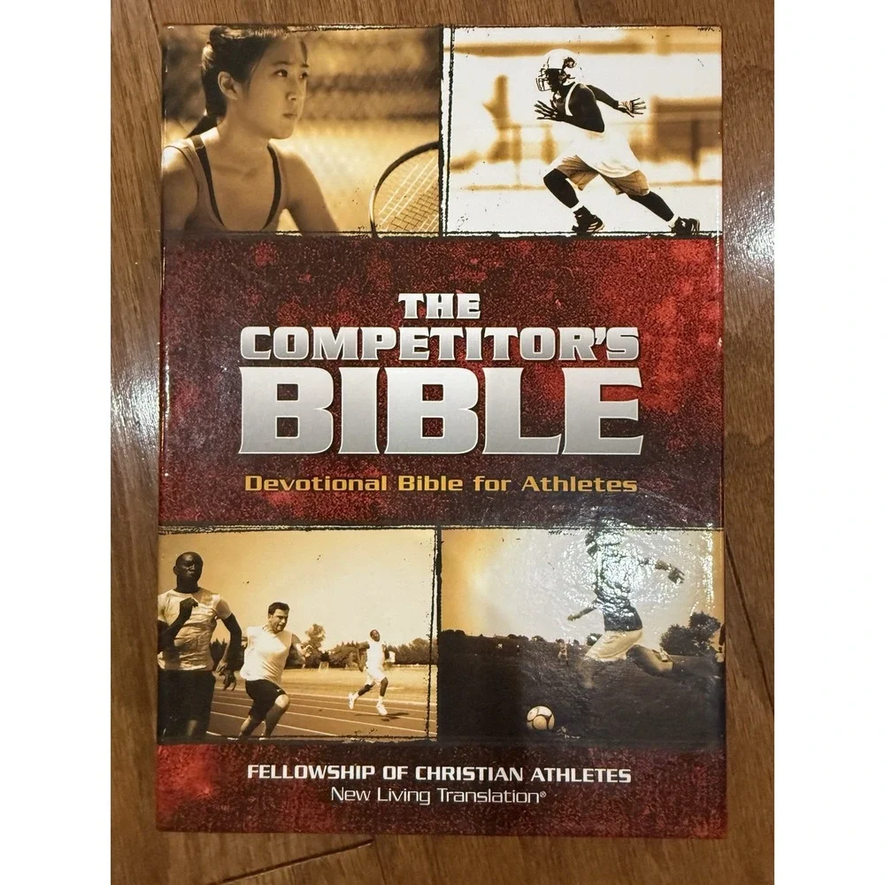 Competitor's Bible: NLT Devotional Bible For Athletes SoftBank With Box